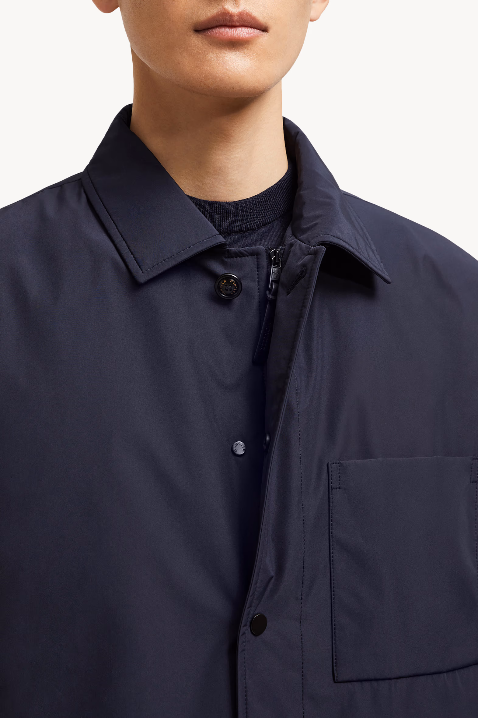 Doudoune-chemise Cougourde Bleu Royal Moncler 6